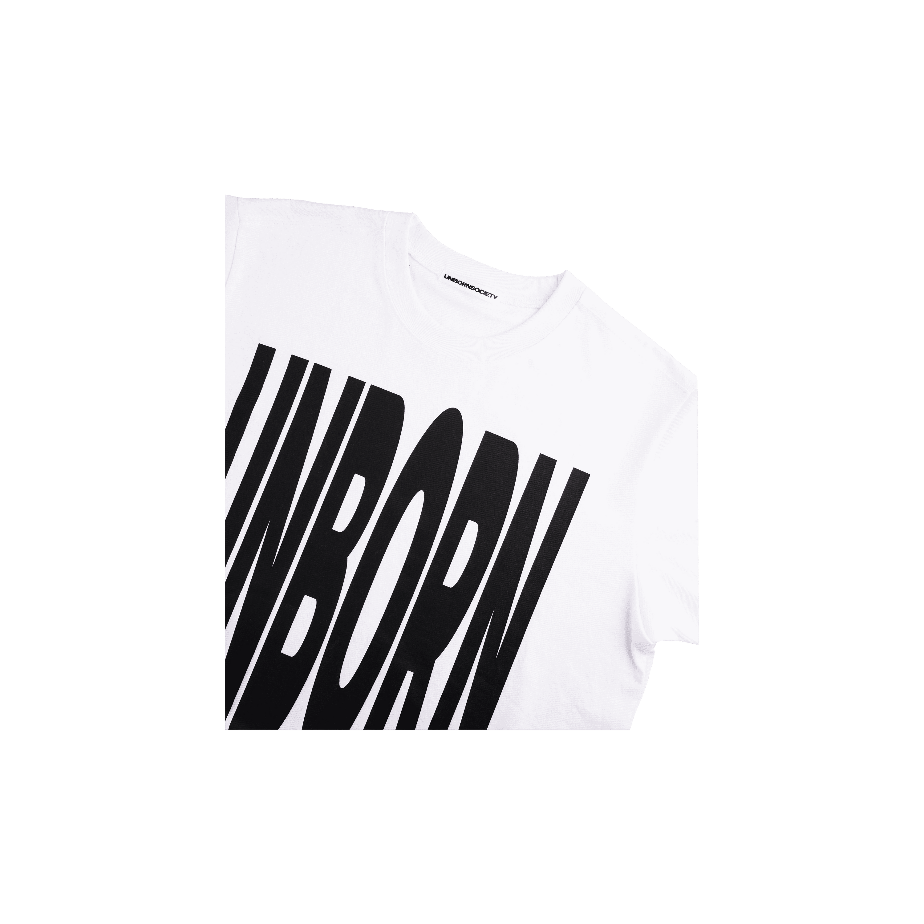 UNBORN LOGO T-SHIRT (White)
