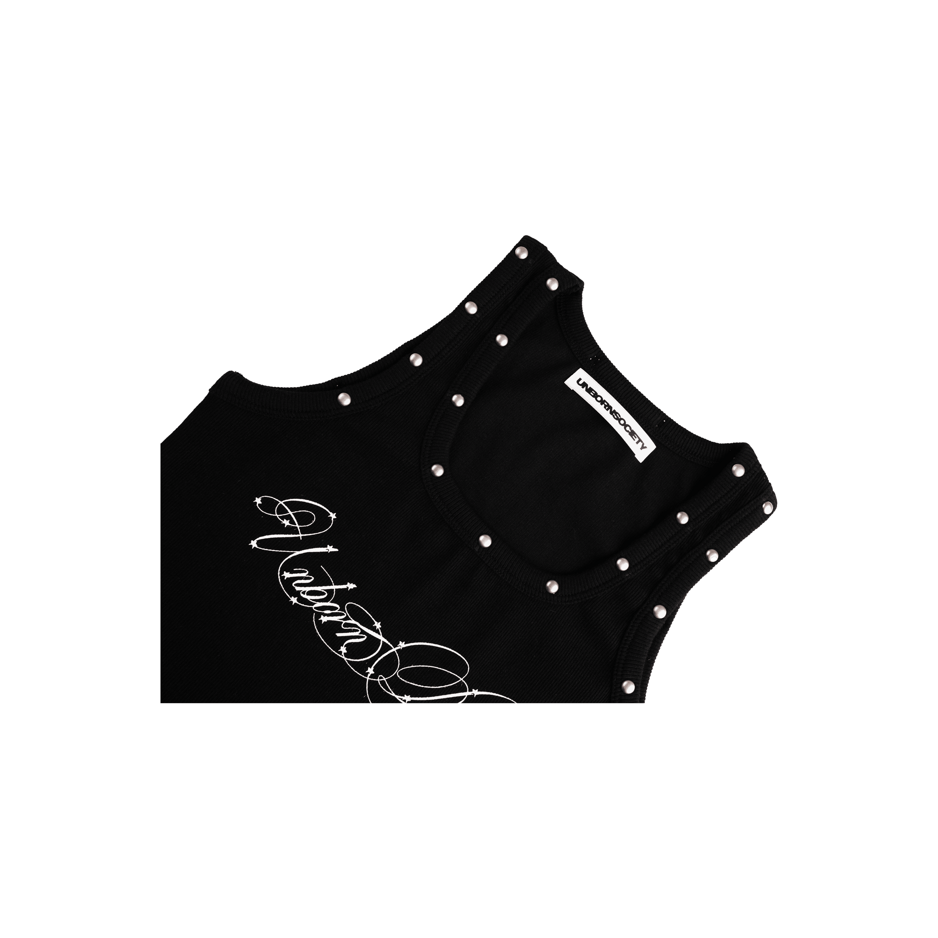 UNBORN DIVA TANK BABY TEE (Black)