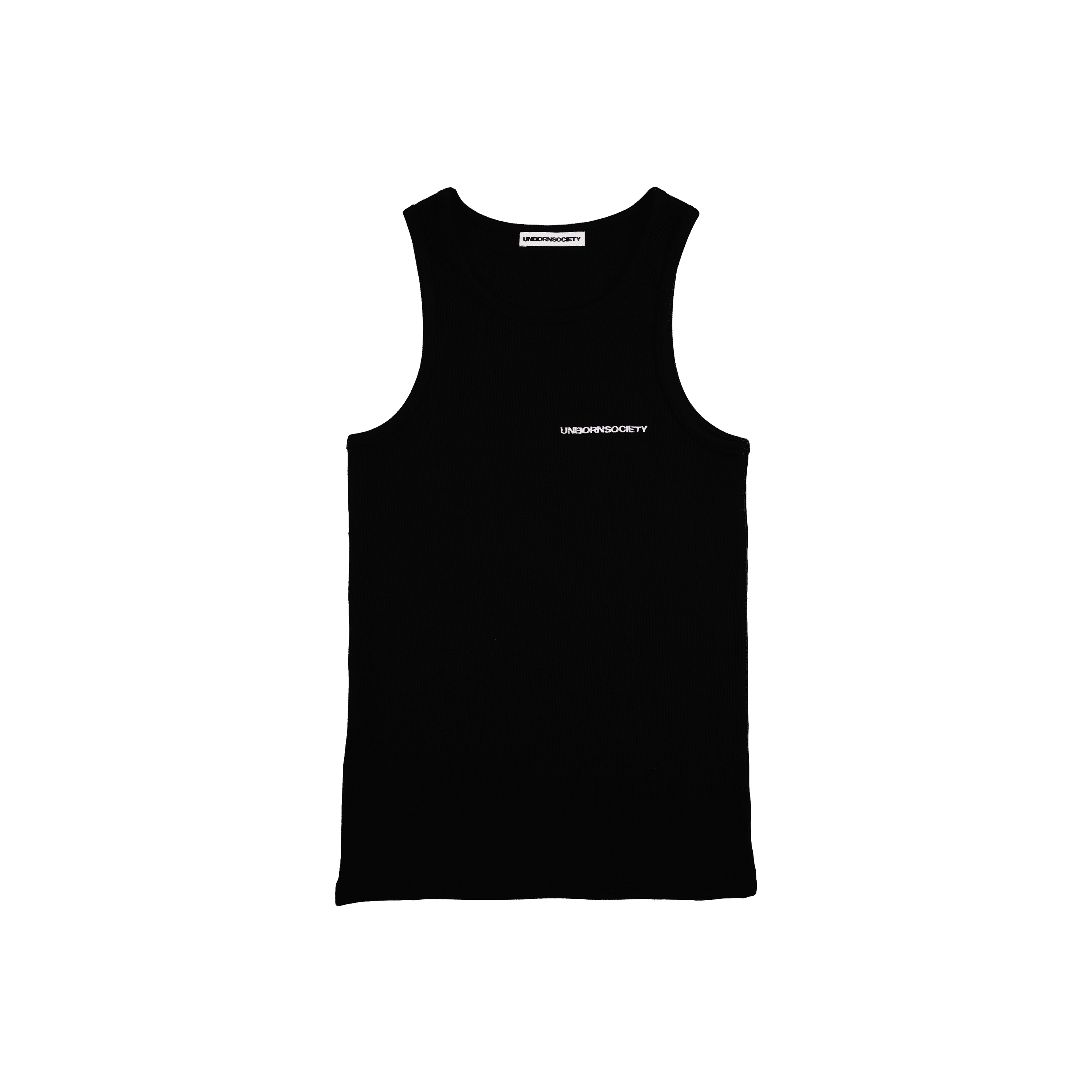 UNBORNSOCIETY LOGO TANK-TOP (Black)