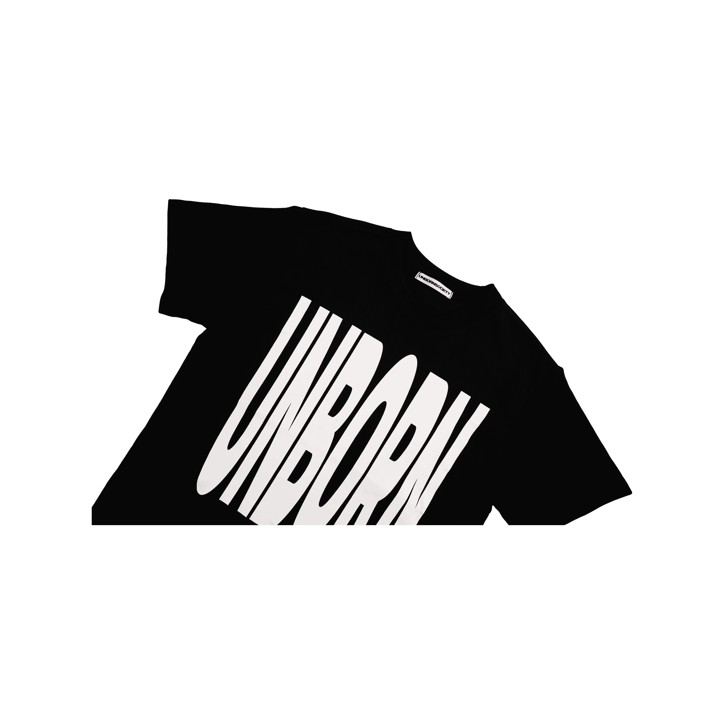 UNBORN LOGO T-SHIRT (Black)