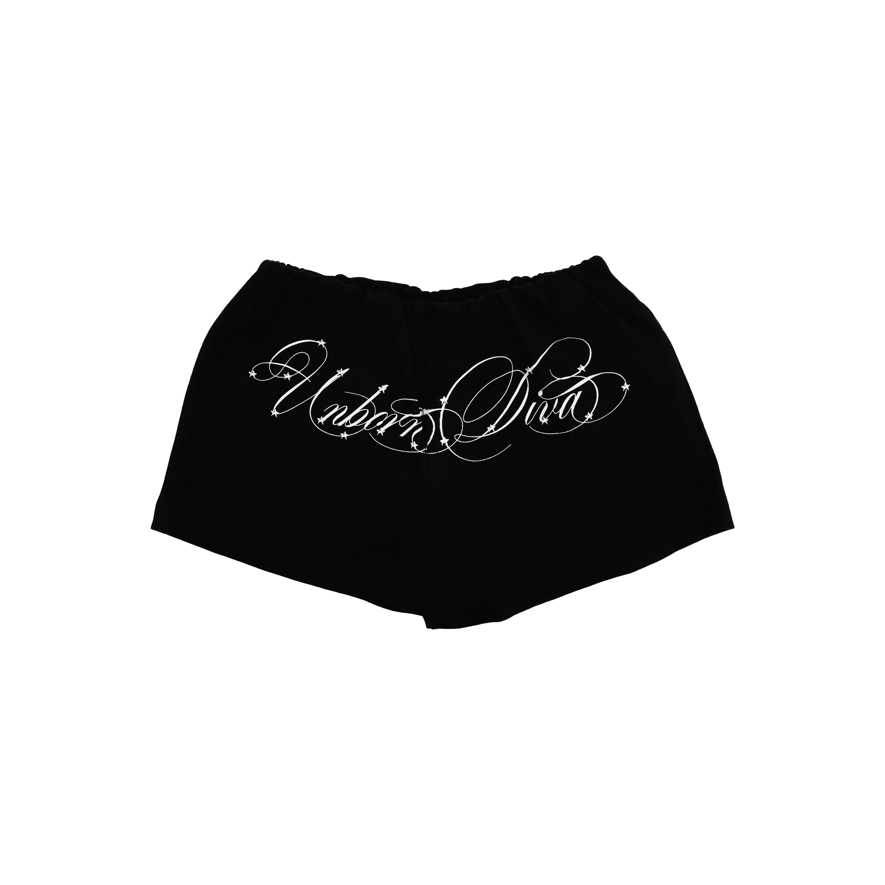 UNBORN DIVA BABY SHORTS (Black)