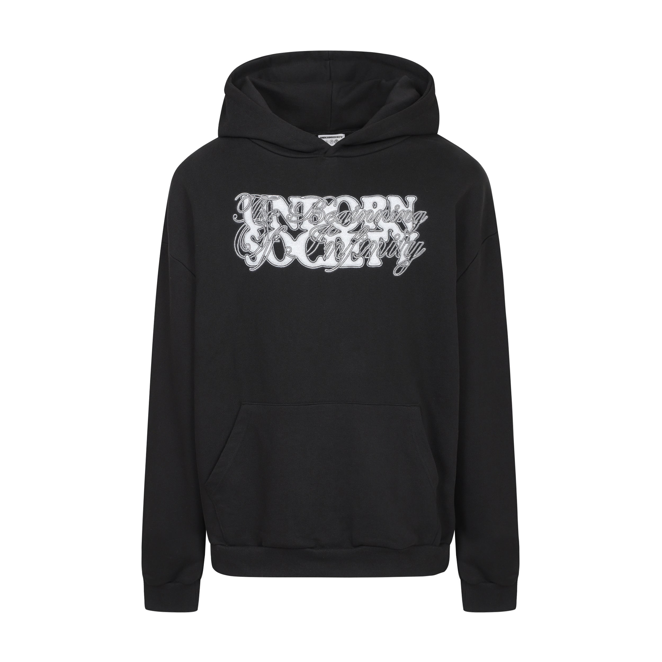 12. "THE BEGINNING OF INFINITY" HOODIE (Black)