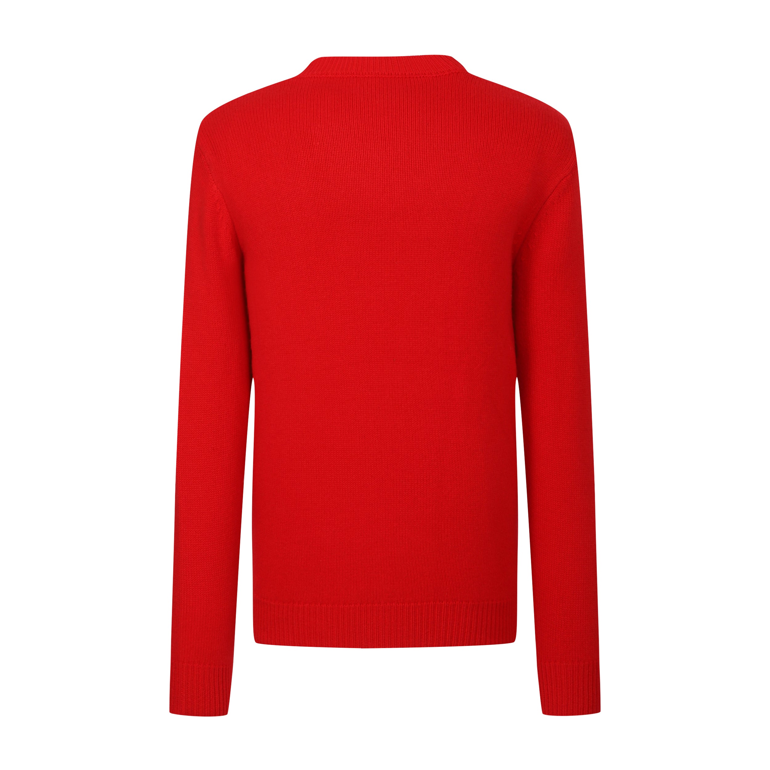 (4) UNBORN STATE FLAG WOOL KNIT SWEATER (Red)