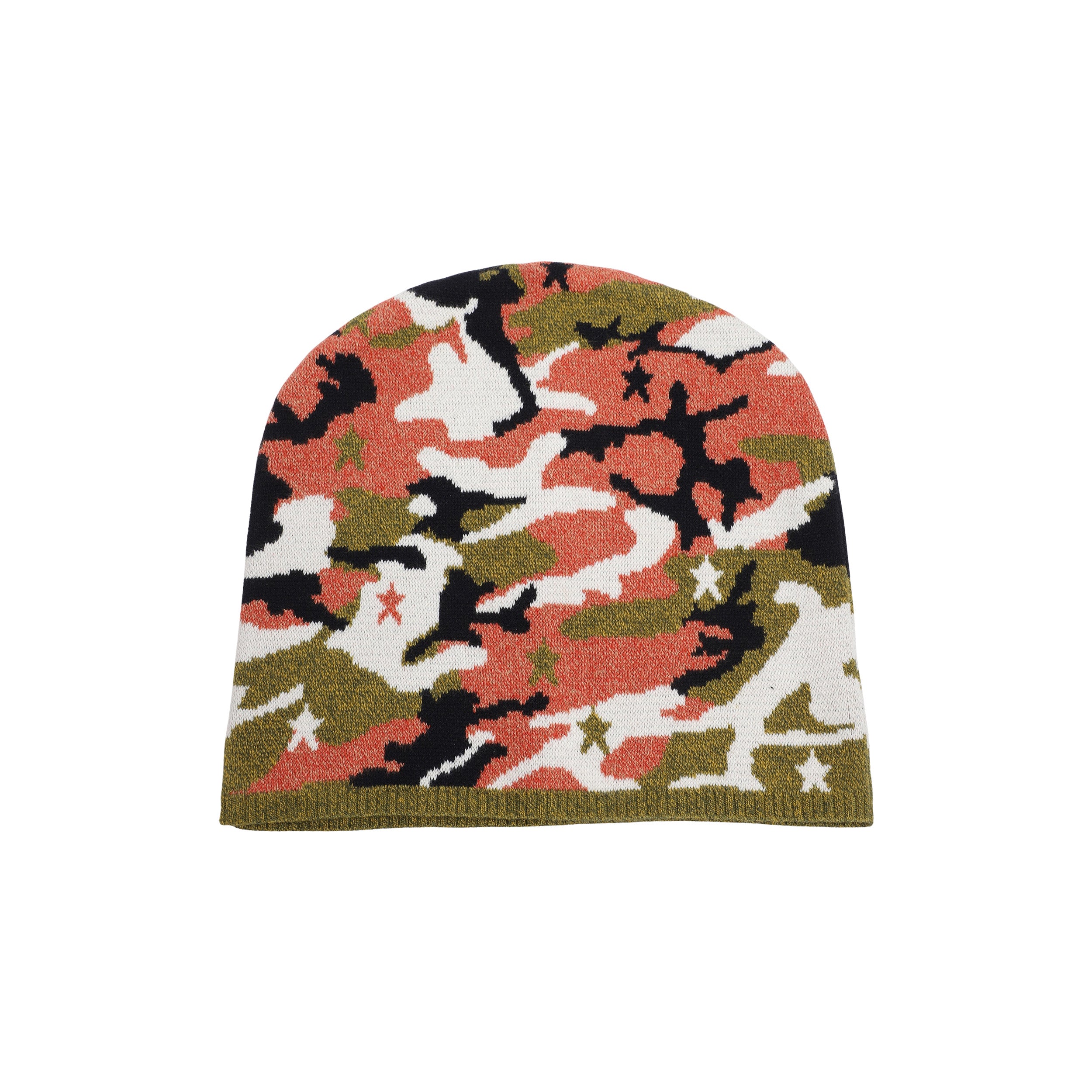 (7) UNBORN SOCIETY SIGNATURE KNIT CAMO BEANIE (Desert Camo)