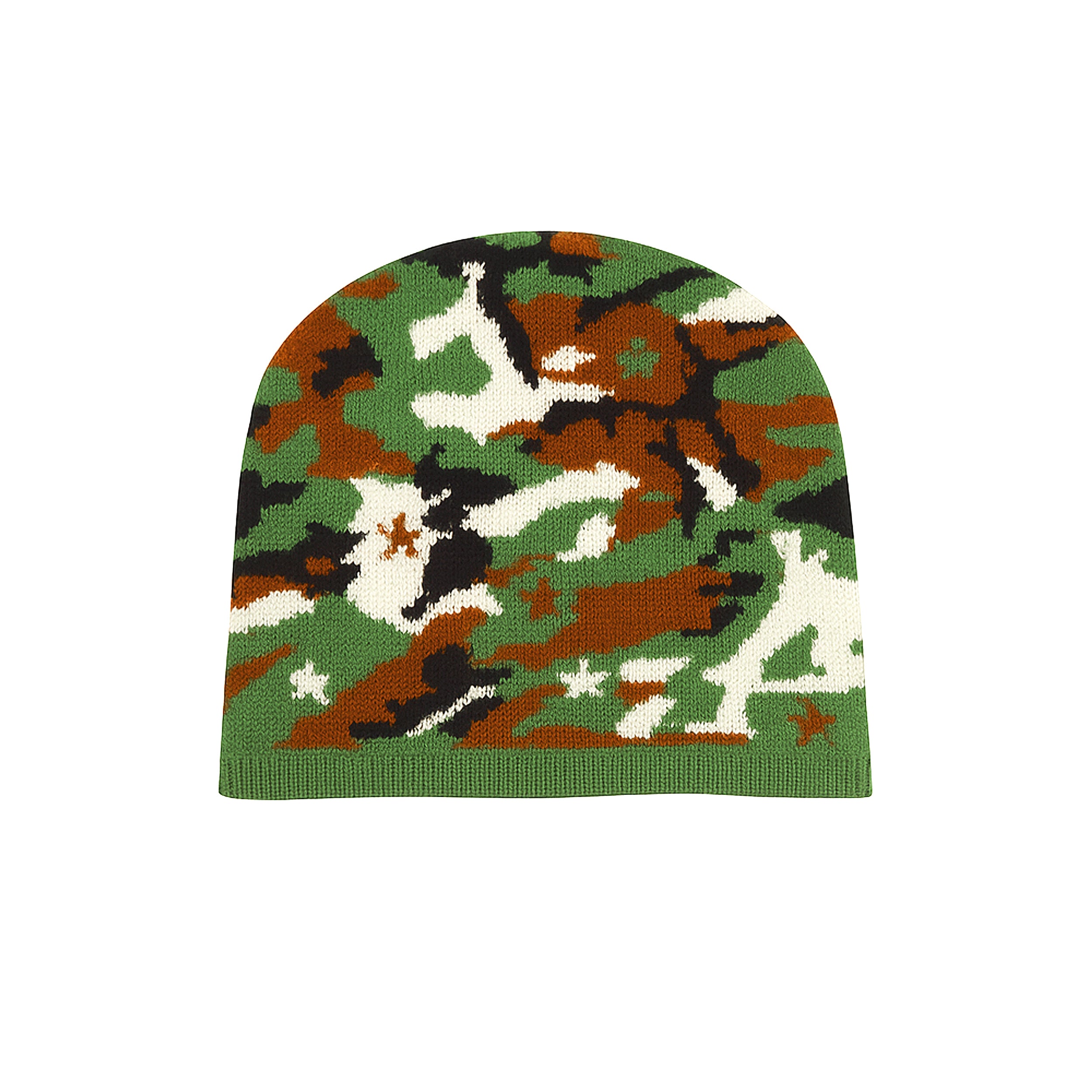(9) UNBORN SOCIETY SIGNATURE KNIT CAMO BEANIE (Army Camo)